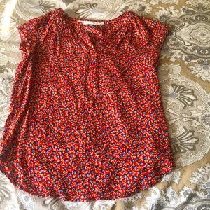 Fun 2 fun pullover floral top size XS
